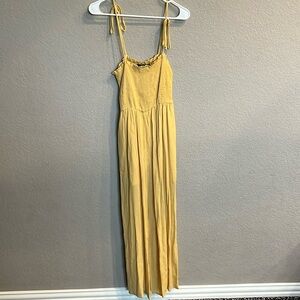 Yellow jumpsuit size small